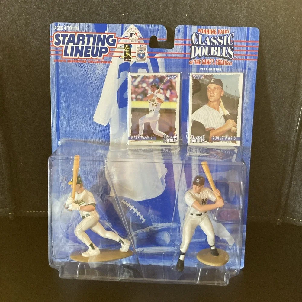 Lot of (3) 1997  Starting‎ Lineup Classic Doubles Griffey Mantle Maris McGwire